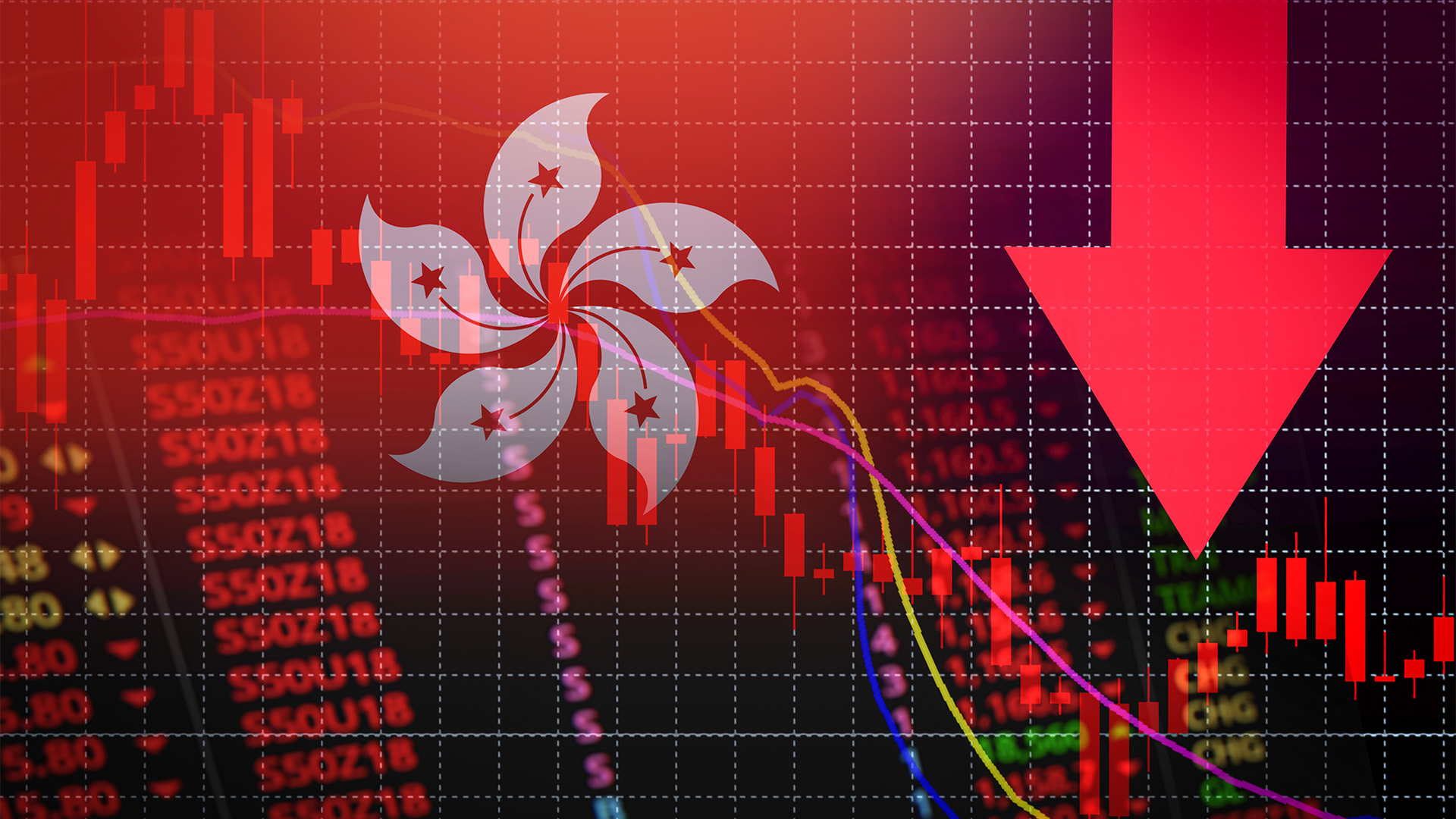 Hong Kong shares slide as crisis deepens for Chinese property developer