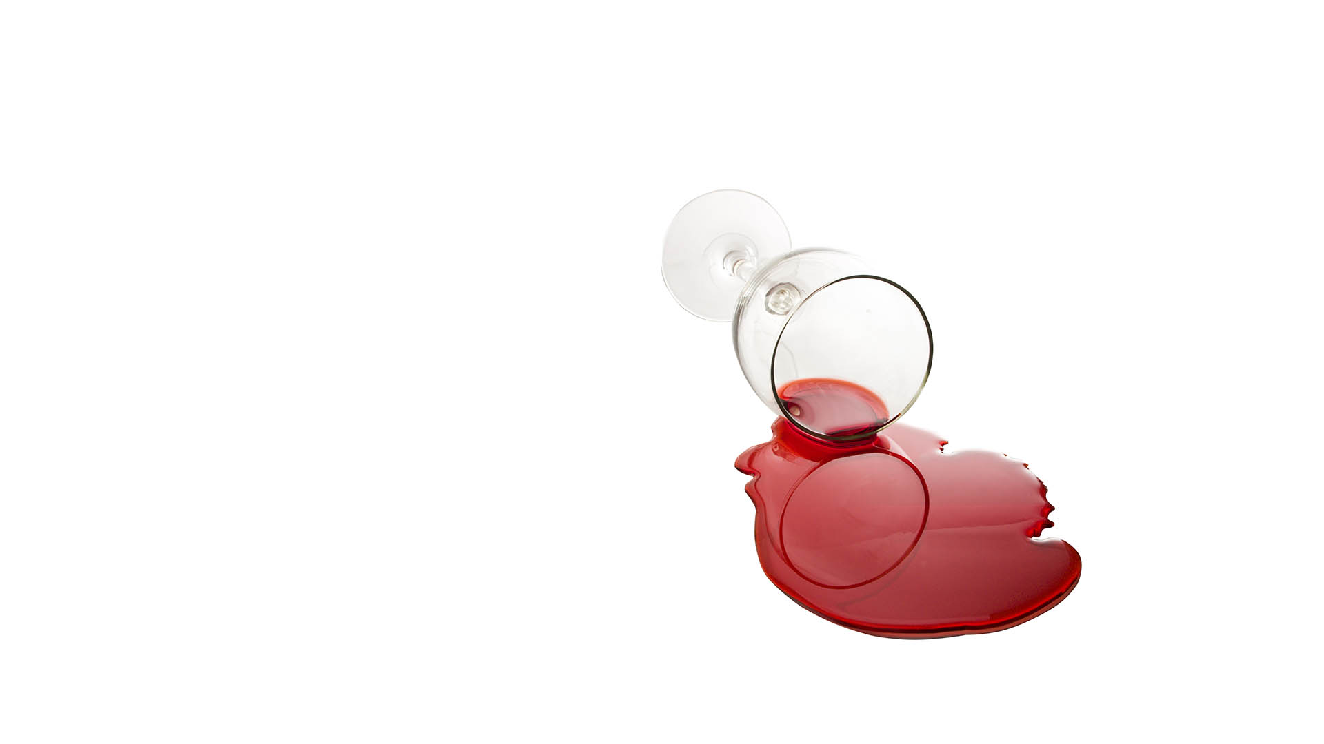 Spilled Wine Glass