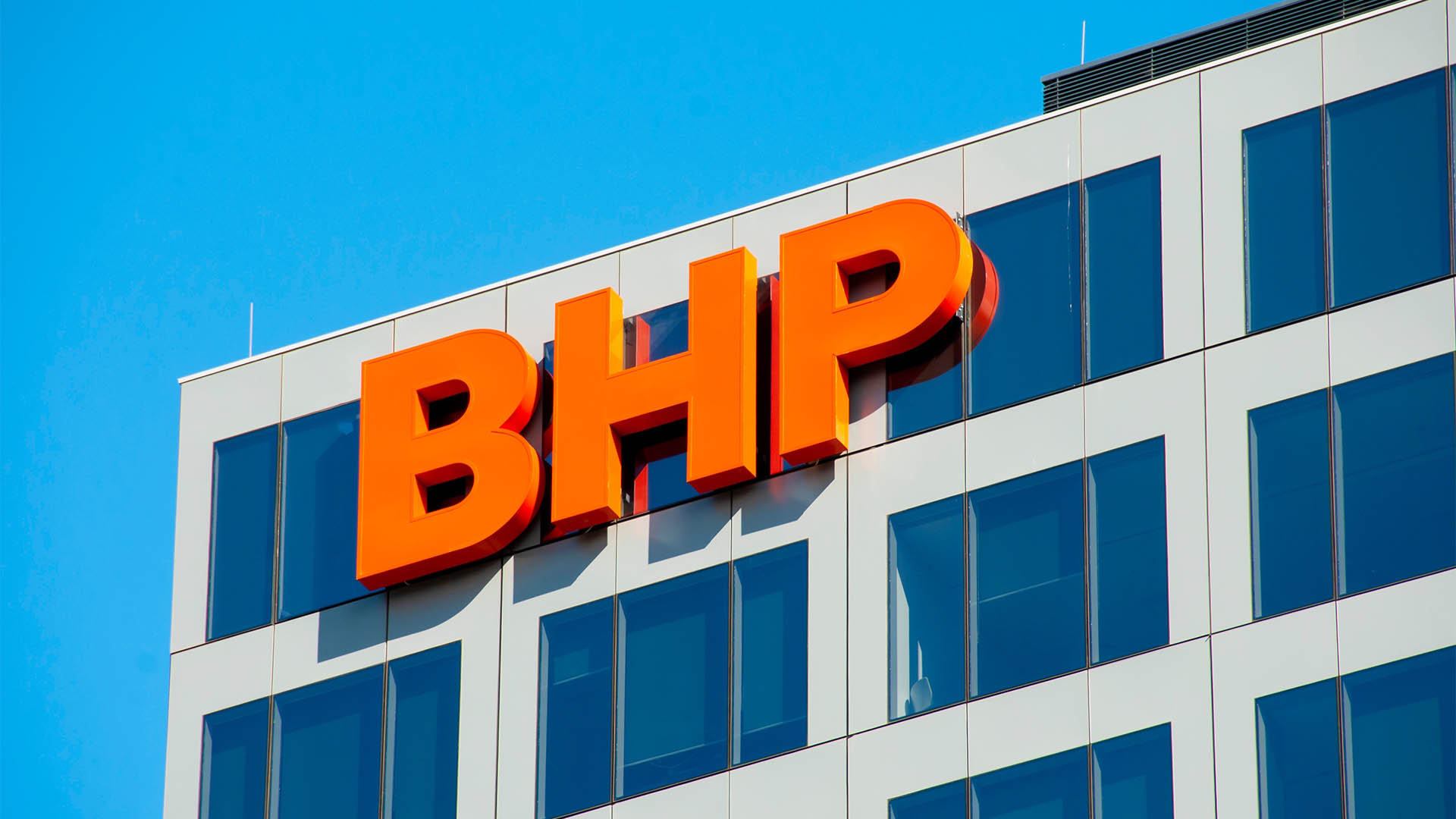 Adelaide, Australia- May 1, 2022: BHP Mining offices
