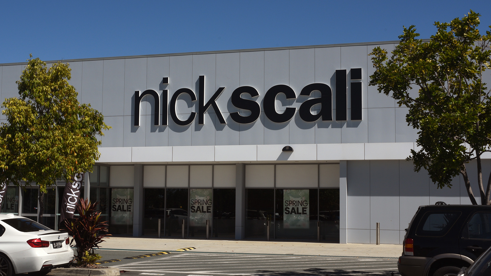North Lakes, Queensland, Australia - September 4 2019: Nick Scali furniture store in former Masters outlet.