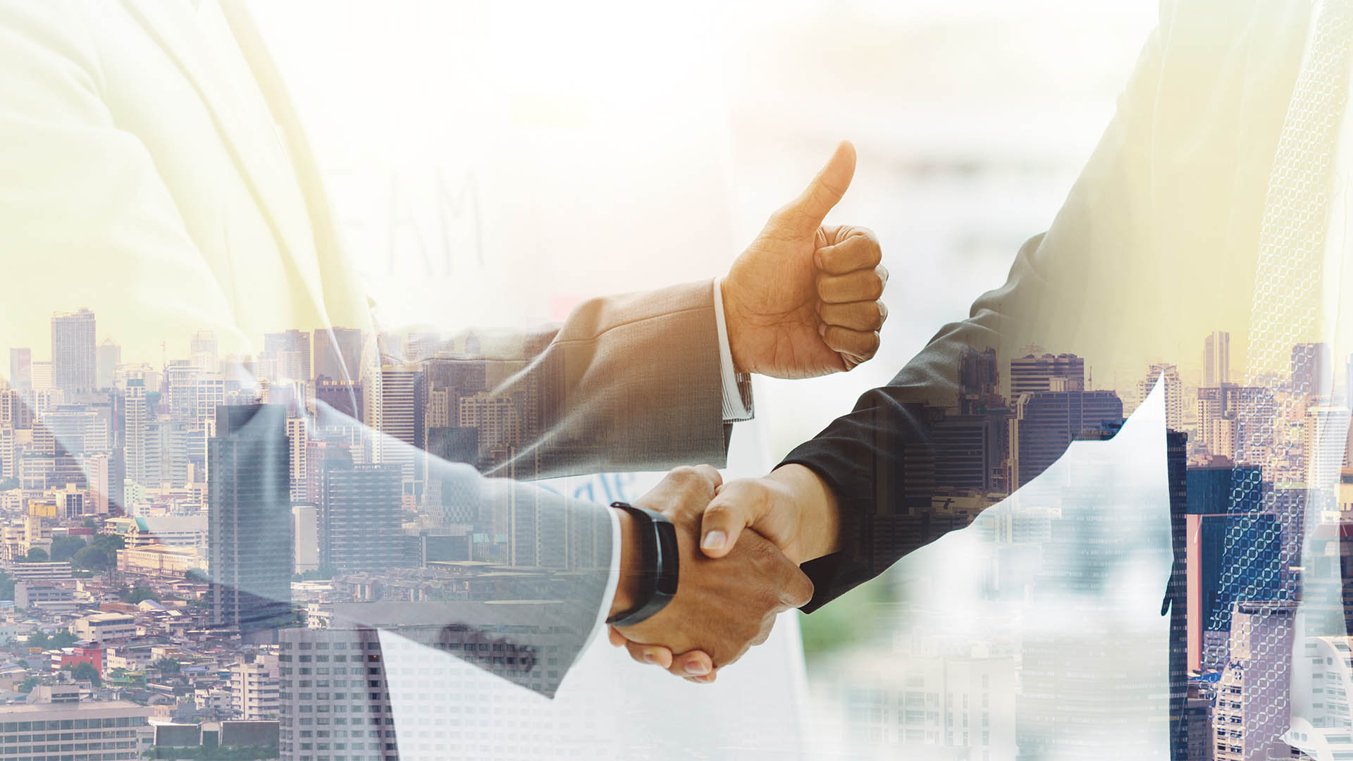 Congratulated the Success of the Organization. Ovation Successful Businessman. People customer service evaluation teamwork. Teamwork cooperation relations strengthen.