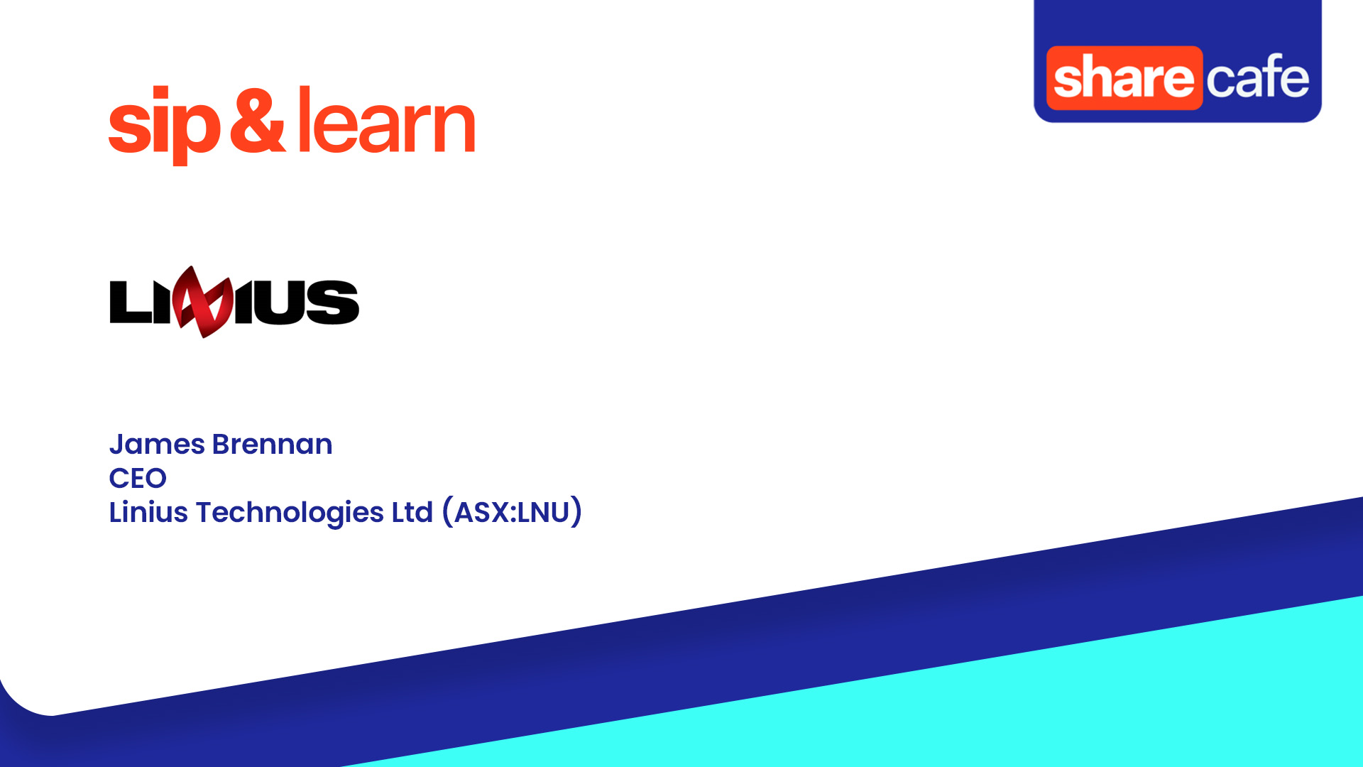 Linius Technologies (ASX:LNU) – Webinar Presentation