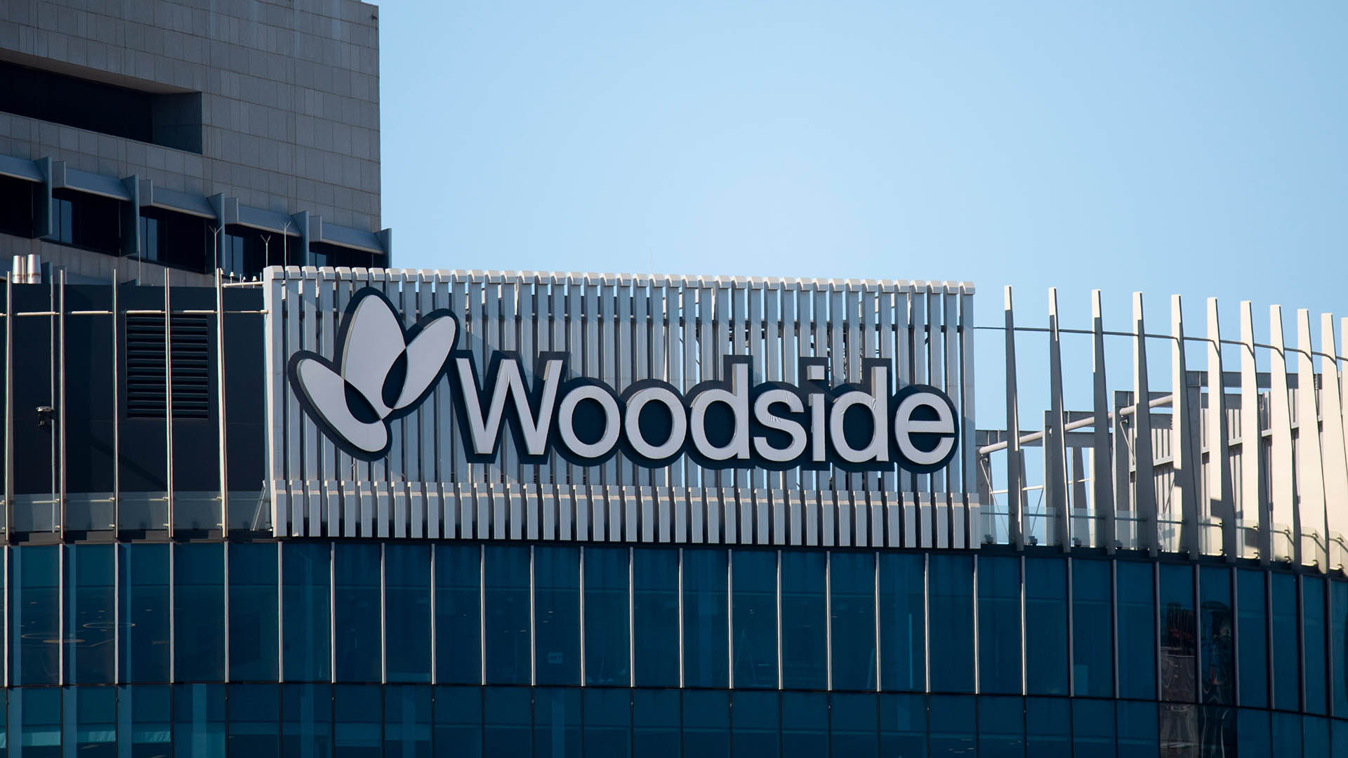 Perth, Australia - March 10, 2023: Woodside Plaza office building once used as Woodside Petroleum Headquarters