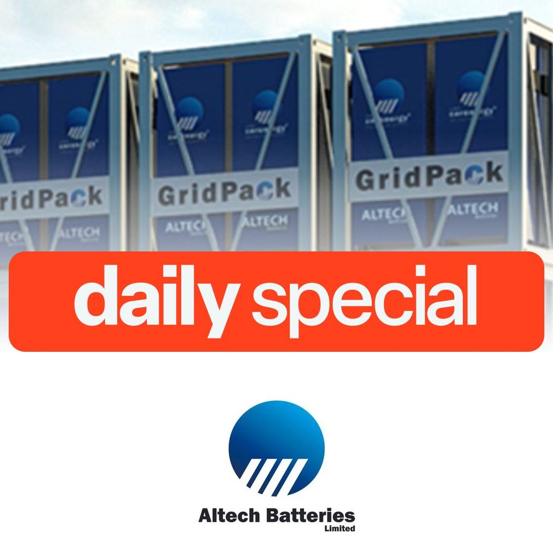 Altech’s CERENERGY battery earns “Dark Green” status